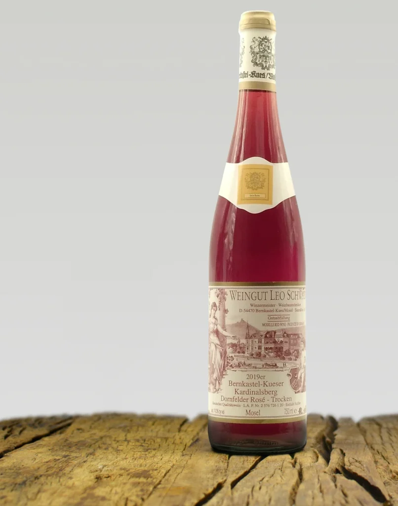 2019er Bernkastel-Kueser Kardinalsberg Dornfelder Rose trocken